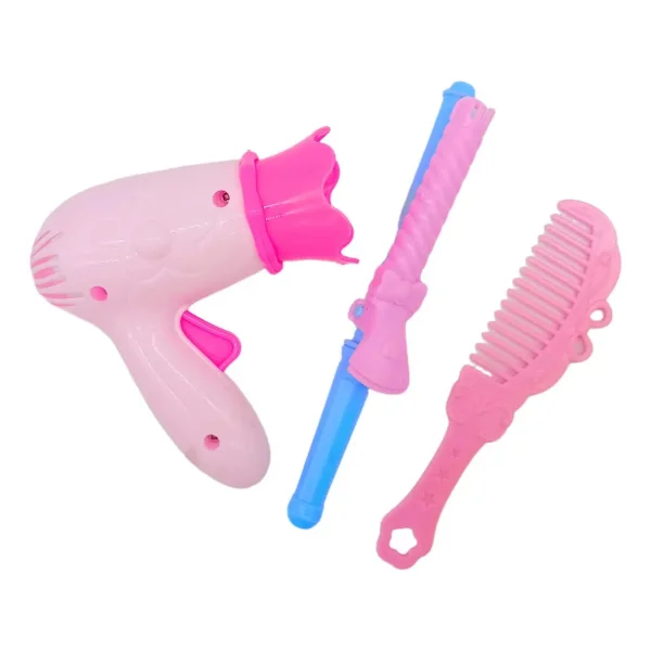 Cabeza De Muñeca Para Peinar Con Accesorios Peluqueria Princesa