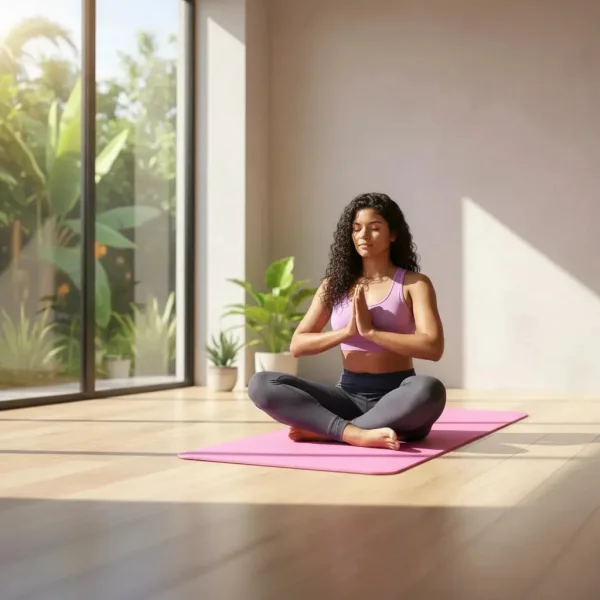 Yoga Mat 8 Mm Colchoneta Pilates Fitness Gimnasia