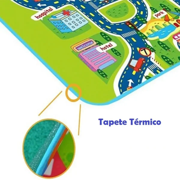 Alfombra Antigolpes Bebe 5mm Espesor 180x150cm Reversible