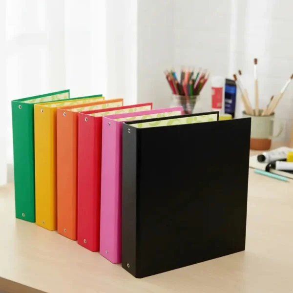 Carpeta Escolar Pvc Numero 3 Avios Colores N3 Ganchos