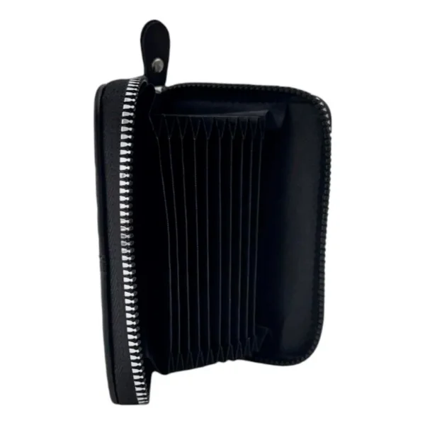 Billetera Tarjetero Pierre Cardin Cuero Pu Tarjetas Negro