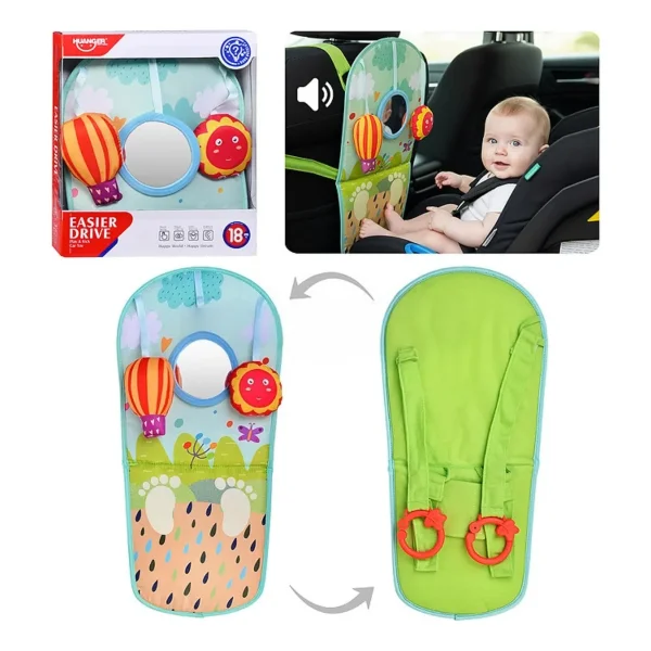 Alfombra Didactica Manta Para Bebe Asiento Trasero Auto