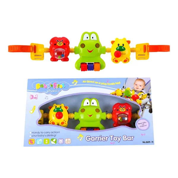 Cunero Musical Cochecito Con Luz Y Sonido Bebe Verde