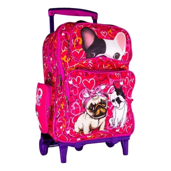 Mochila Escolar Carrito Reforzada Manija Telescopica Carro
