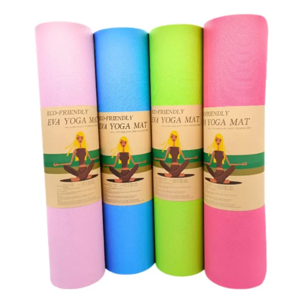 Yoga Mat 8 Mm Colchoneta Pilates Fitness Gimnasia