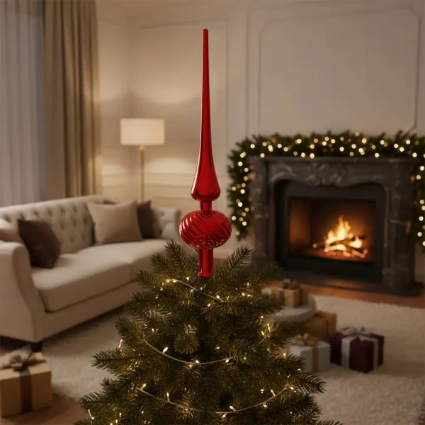 Punta Estrella Para Arbol De Navidad 25cm