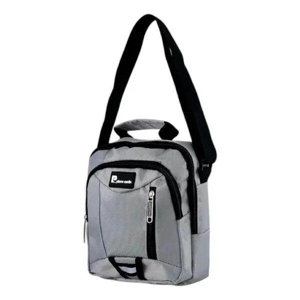 Morral Hombre Bandolera Organizador Bolsito Casual Urbana Negro Lisa