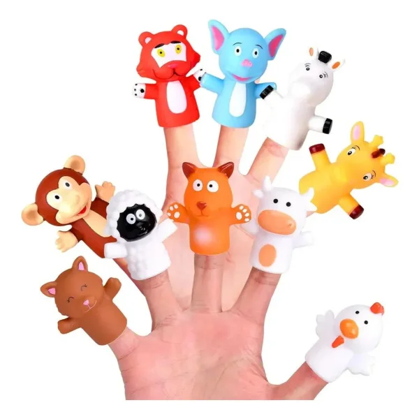 Titeres De Dedos Juguete Bebe Para Baño Infantil De Bañera