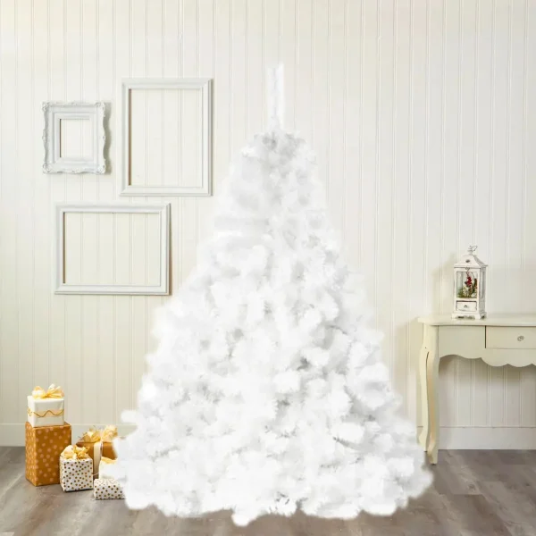 Arbol De Navidad Extra Lujo Patagonia Blanco 1,80mts