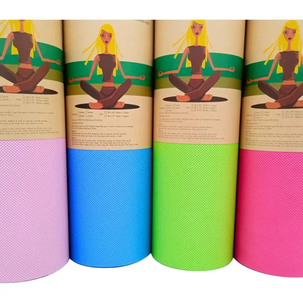 Yoga Mat 8 Mm Colchoneta Pilates Fitness Gimnasia
