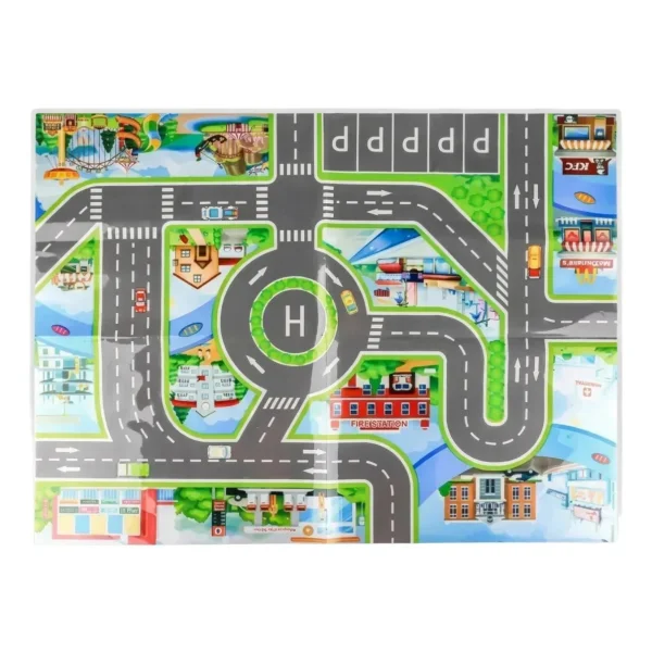 Set Señales Viales Educativo Autos Semáforo Luz Sonido Mapa Multicolor