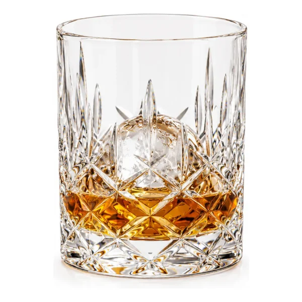 Set X6 Vasos Para Tragos Whisky 320ml Labrado Transparente Transparente
