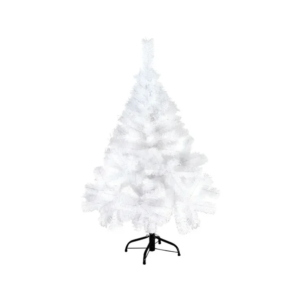 Árbol De Navidad Tradicional Expreso Polar Tronador De Lujo De 1.2m Blanco