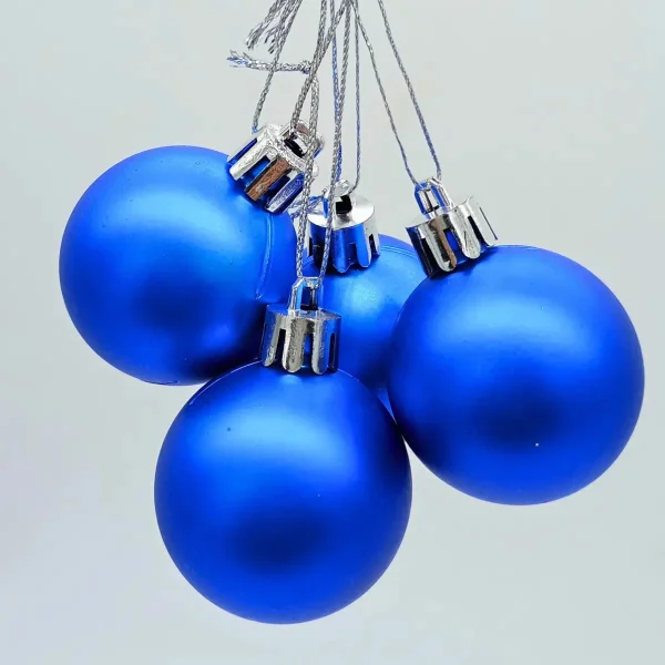 Adornos Navideños Set Bolas De Navidad 4cm X80 Unidades
