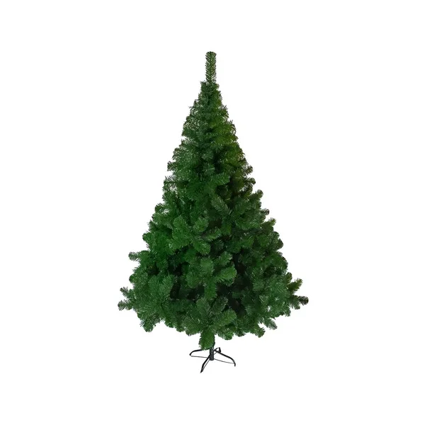 Arbol De Navidad Tronador De Lujo 2.10mts Base Metalica Verde