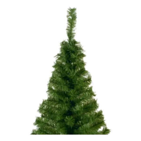 Arbolito De Navidad Mini 0,80mts Con Base De Tronco Natural Verde