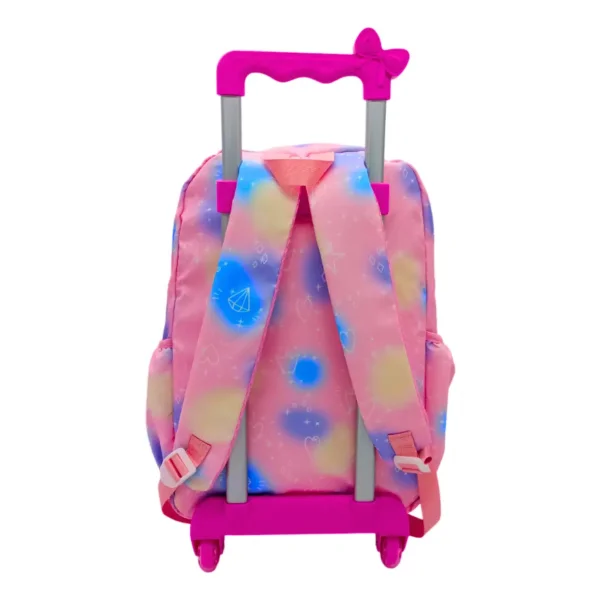 Mochila Carrito Escolar Carro Con Ruedas Infantil + Peluche