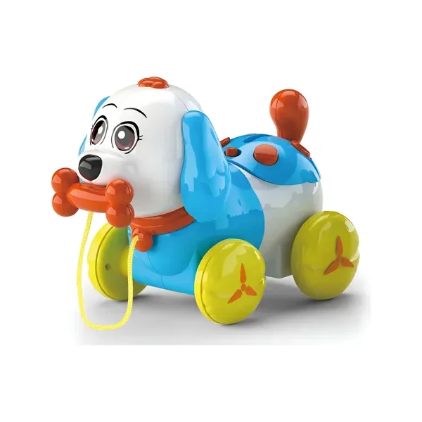 Perrito Arrastre Sobebear Musical Plastico