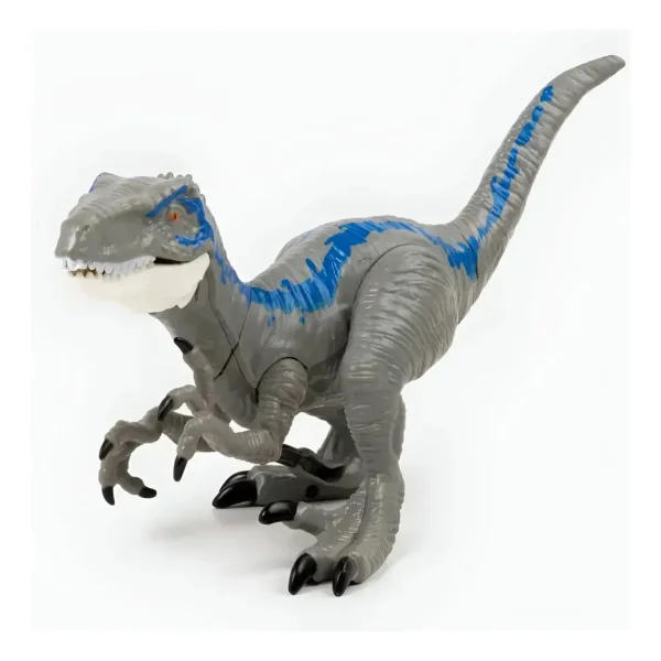 Dinosaurio Velociraptor Juguete Articulado Con Luz Y Sonido