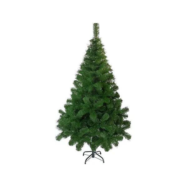 Arbol Denavidad Tronador De Lujo 1.20mts Base Metal Color Verde