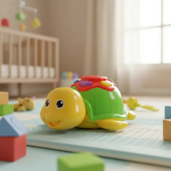 Tortuga Musical Proyector Para Bebes Con Luz Y Sonido