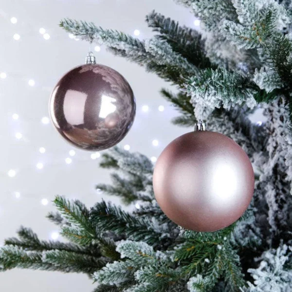 Adornos Navideños Set Bolas De Navidad 6cm X60 Unidades