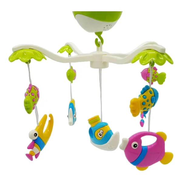 Móvil Cunero Musical Didáctico Para Bebe Practicuna