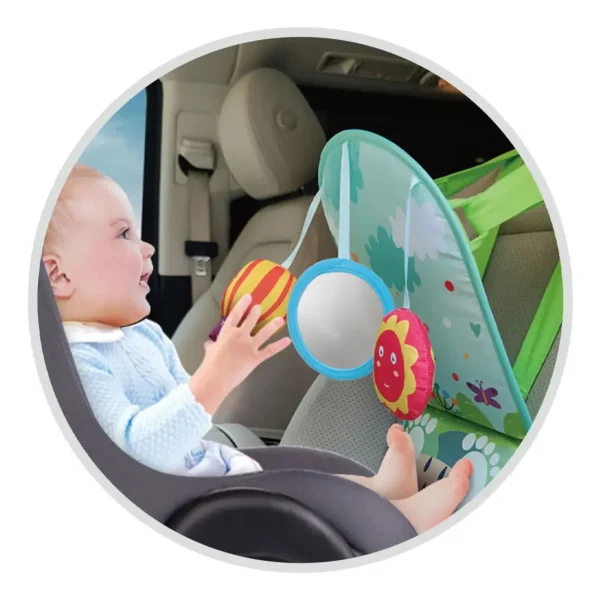 Alfombra Didactica Manta Para Bebe Asiento Trasero Auto