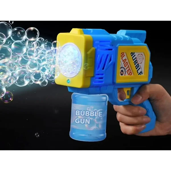Pistola De Burbujas Con Luz Verde