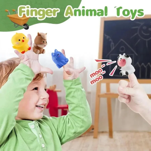 Titeres De Dedos Juguete Bebe Para Baño Infantil De Bañera