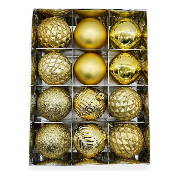Navidad Adornos Bolas Navideñas Decoradas 6cm X24 Piezas