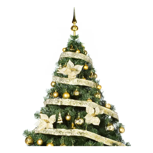 Arbol de Navidad Montañes Deluxe 1.50mts Con Adornos Kit X50