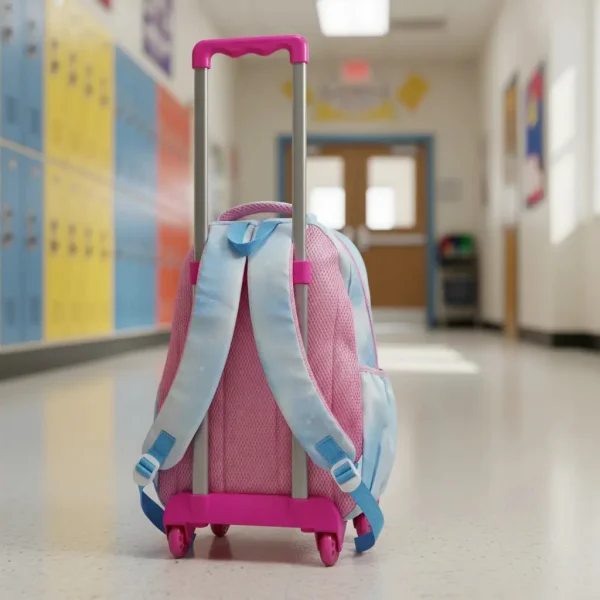 Mochila Carrito Escolar Carro Con Ruedas Infantil Para Niñas