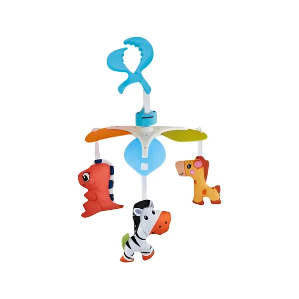Móvil Cunero Animales Expreso Polar Cuna Cochecito Bebé Happy Baby Multicolor