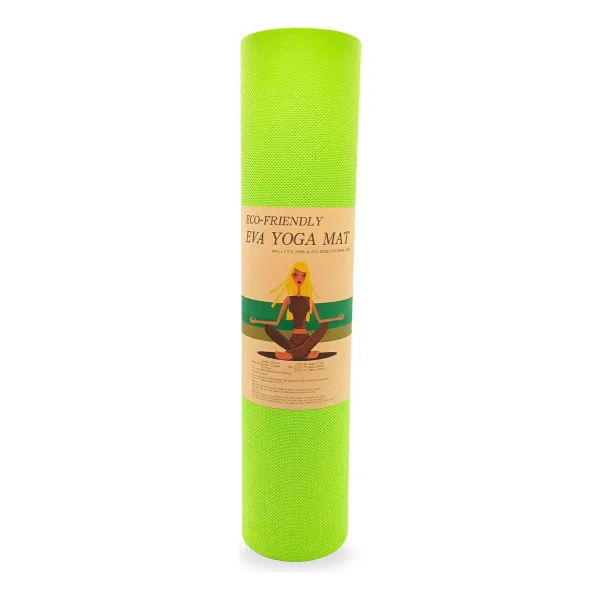 Yoga Mat 8 Mm Colchoneta Pilates Fitness Antideslizante