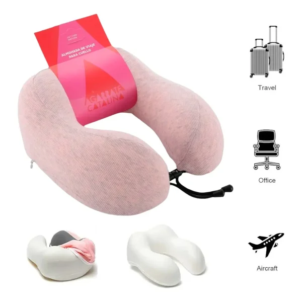 Almohada Inteligente Viscoelastica Para Viaje