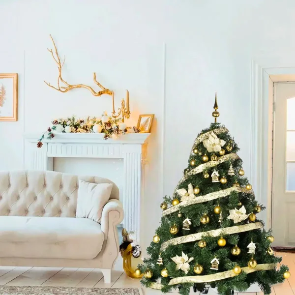 Arbol de Navidad Extra Lujo Patagonia 1,50mts Con Adornos X60