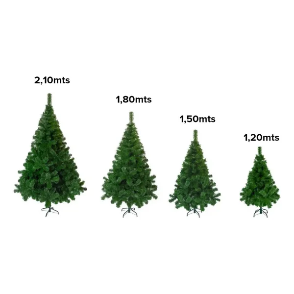 Arbol De Navidad Tronador Lujo 1,80mts Con Adornos Kit X60