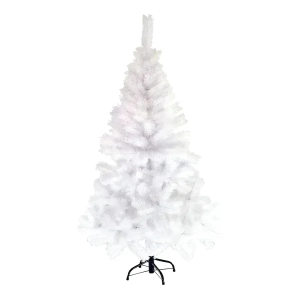 Árbol De Navidad Tronador De Lujo Blanco 1.5mts