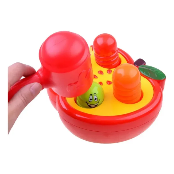 Juego Encastre Didactico Bebe Rojo 6-12 Meses