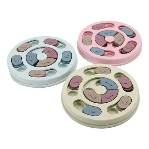 Juguete Interactivo Plato Perro Gato Alimento Premio Olfato Agua