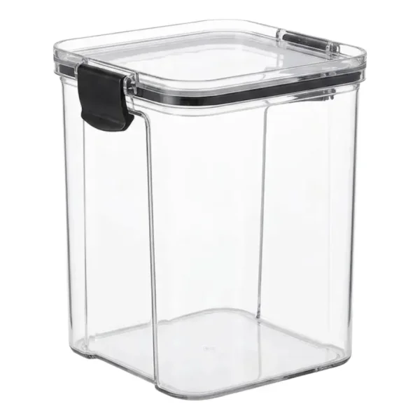 Frasco 950ml Contenedor Hermético Recipiente Para Alimentos Transparente