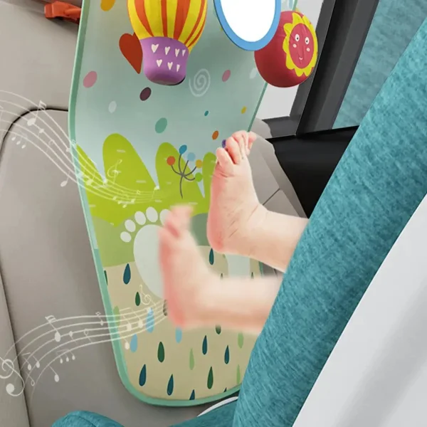 Alfombra Didactica Manta Para Bebe Asiento Trasero Auto