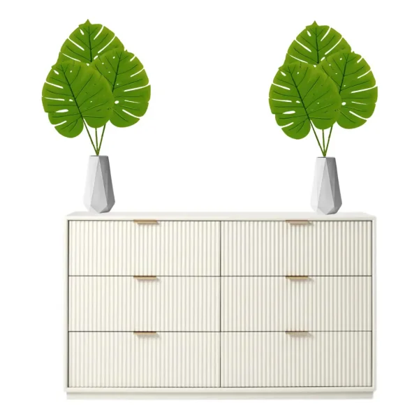 Planta Artificial Hoja Monstera Costilla De Adan X3 Unidades