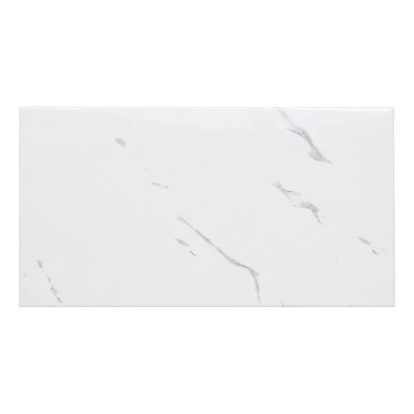 Revestimiento Pared Simil Mármol Pe Autoadhesivo Pack X20 Blanco Veteado