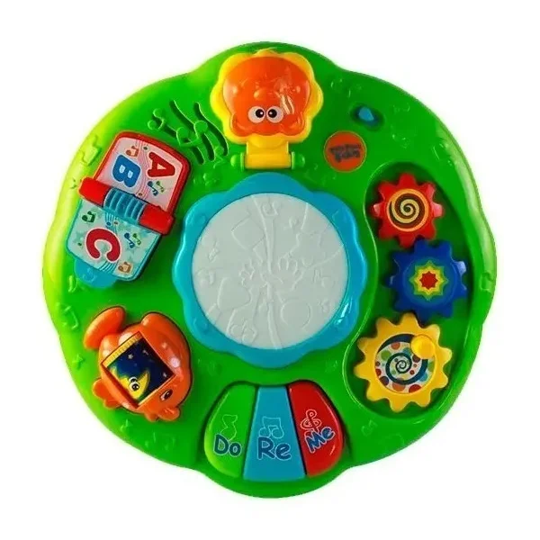 Mesa Didactica Actividades Con Sonido Y Pianito Para Bebe Celeste