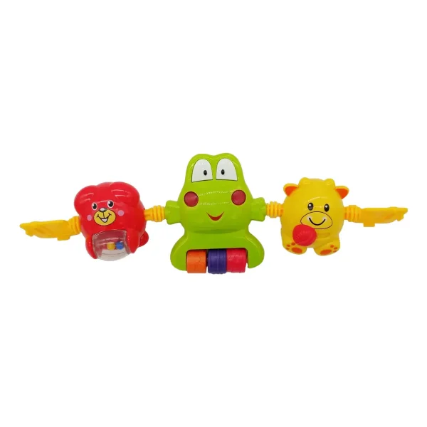 Cunero Musical Cochecito Con Luz Y Sonido Bebe Verde