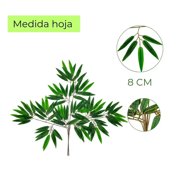 Ramo Artificial Planta Decorativa X12