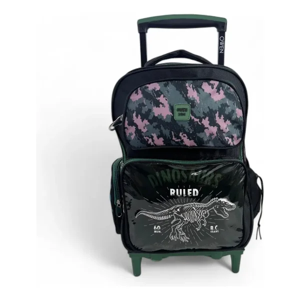Mochila Escolar Carrito Reforzada Manija Telescopica Carro