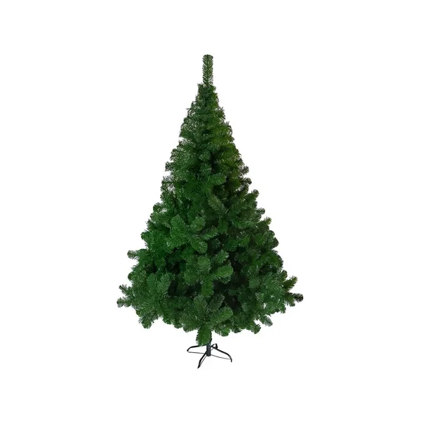 Árbol Navidad 1.5m Verde Expreso Polar Tronador Base Metal Frondoso